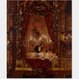 A Night at the Opera by Carl Kahler Posters and Art